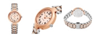 Stuhrling Alexander Watch A203B-04, Ladies Quartz Date Watch with Rose Gold Tone Stainless Steel Case on Rose Gold Tone Stainless Steel Bracelet